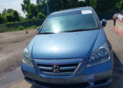 2007 Honda Odyssey Ex-L z USA, uszkodzony, nr VIN 5FNRL38757B092056